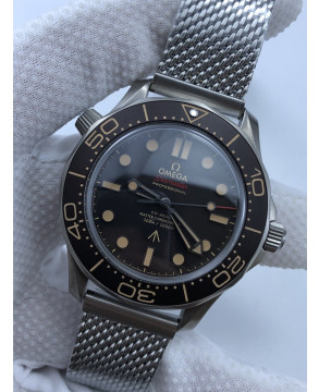 (준비완료/특급배송)NO.748/OR공장 오메가 씨마스터 다이버 300 노타임 티타늄 매쉬