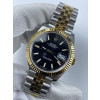 (준비완료/특급배송/)NO.1213/VS공장 롤렉스 데이저스트 41MM 옐로우 골드 콤비 블랙 바인덱스 쥬빌레 VS3235