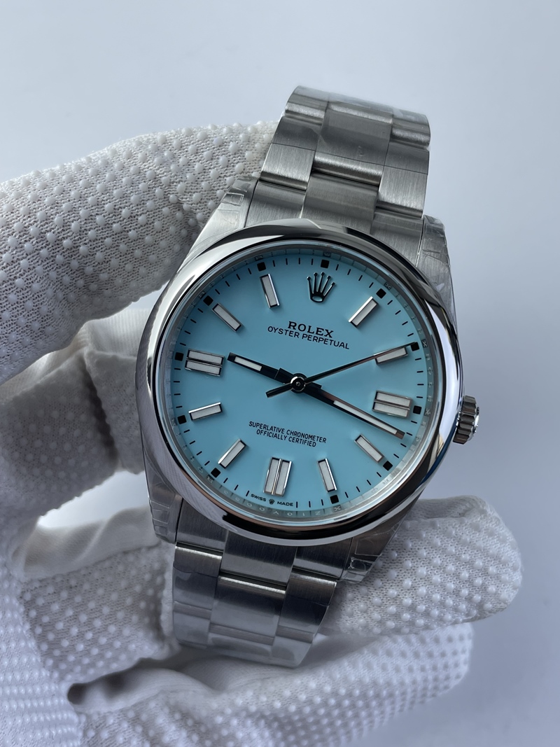 (준비완료/특급배송)NO.2327/ VS공장 롤렉스 오이스터퍼페츄얼 더콰이즈블루 다이얼