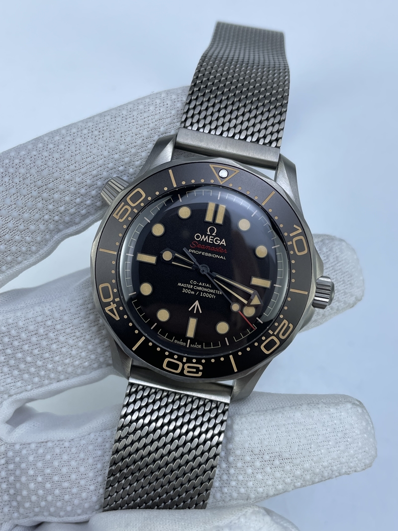(준비완료/특급배송)NO.2922/VS공장 오메가 2023 V6최신버전 씨마스터 다이버 300 노타임 투 다이 한정판 최신버전
