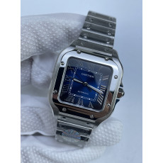 (준비완료/특급배송)NO.3025/BV공장 산토스신형 블루다이얼35미리