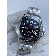 (준비완료/특급배송)NO.3122/ VS공장 오메가 씨마스터다이버 300 007 제임스본드 블랙다이얼 브슬  VS8800 (최신무브업버전)