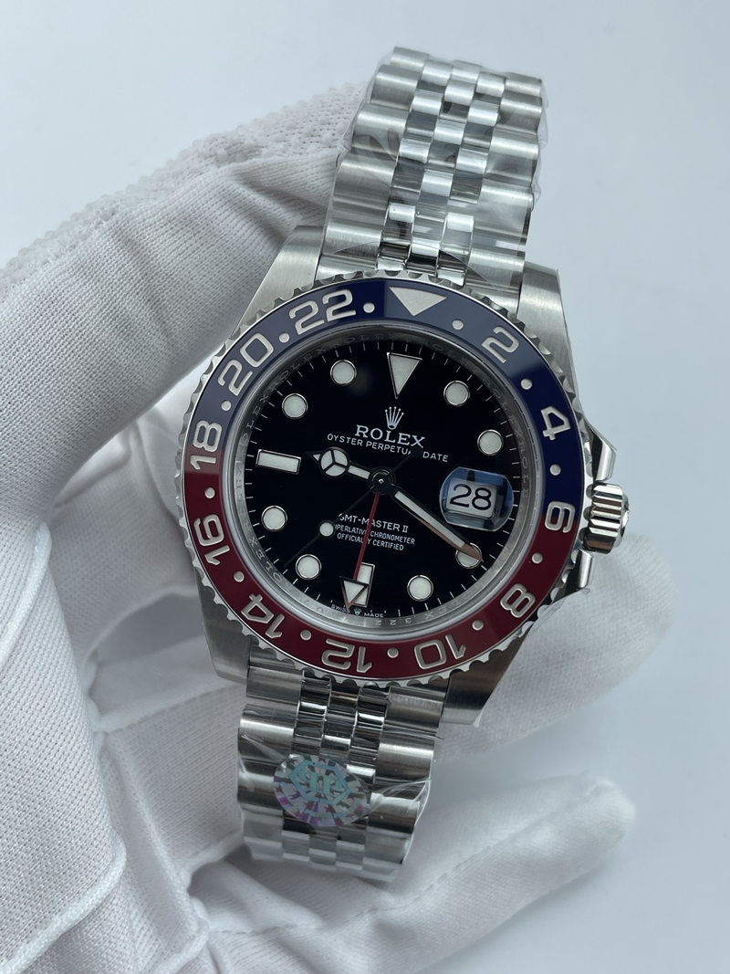 (준비완료/특급배송)NO.3458/롤렉스 펩시 지엠티마스터2 126710BLRO QP공장